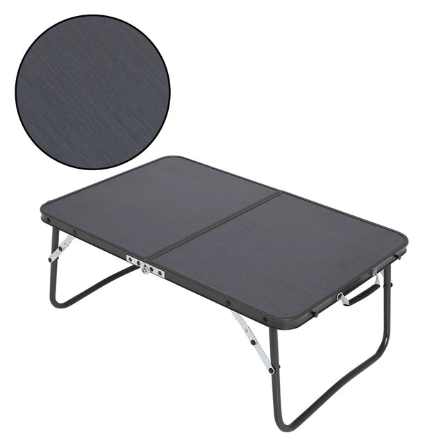 Compact caravan table low height 29cm perfect for outdoor use