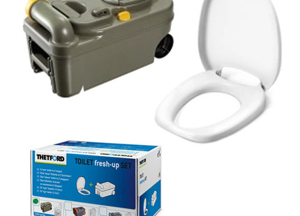 Thetford C200 replacement toilet seat and cassette