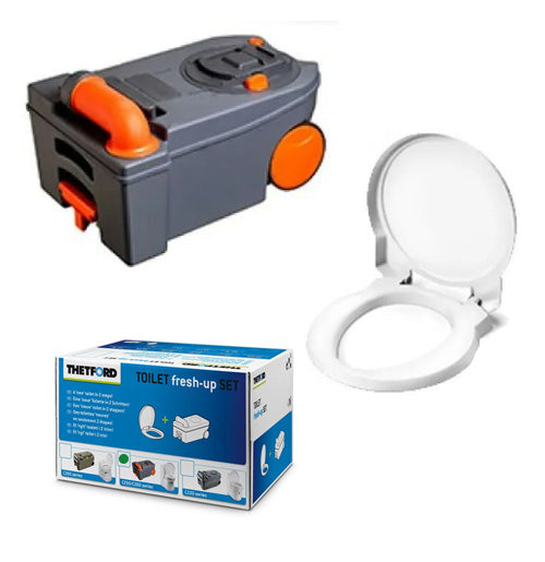 Thetford C250 / C260 replacement toilet seat and cassette