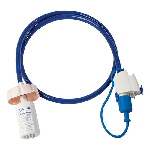 Whale exterior water filter improving taste and odour