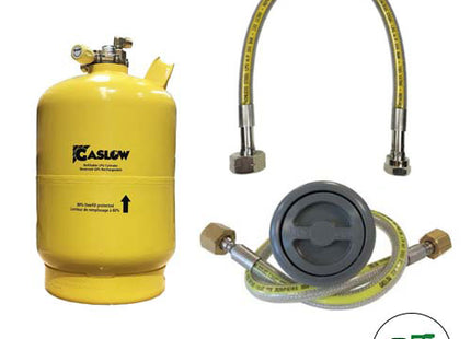 Single Gaslow 6kg Cylinder Kit with Exterior Grey Filler