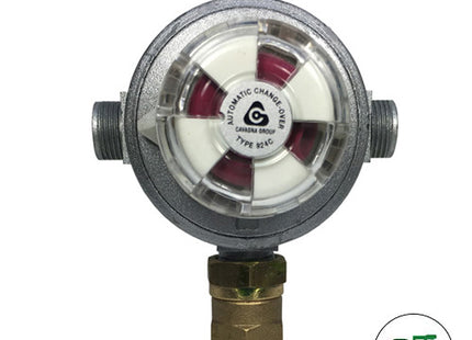 Twin Gaslow 6kg Cylinder Kit with Exterior White Filler