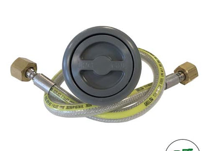 Single Gaslow 2.7kg Cylinder Kit with Exterior Grey Filler